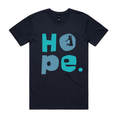 Aqua/ Blue HOPE tee Aqua/ Blue HOPE tee Thumbnail