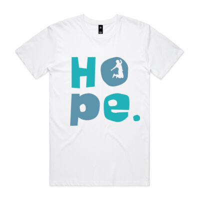 Aqua/ Blue HOPE tee Aqua/ Blue HOPE tee Thumbnail